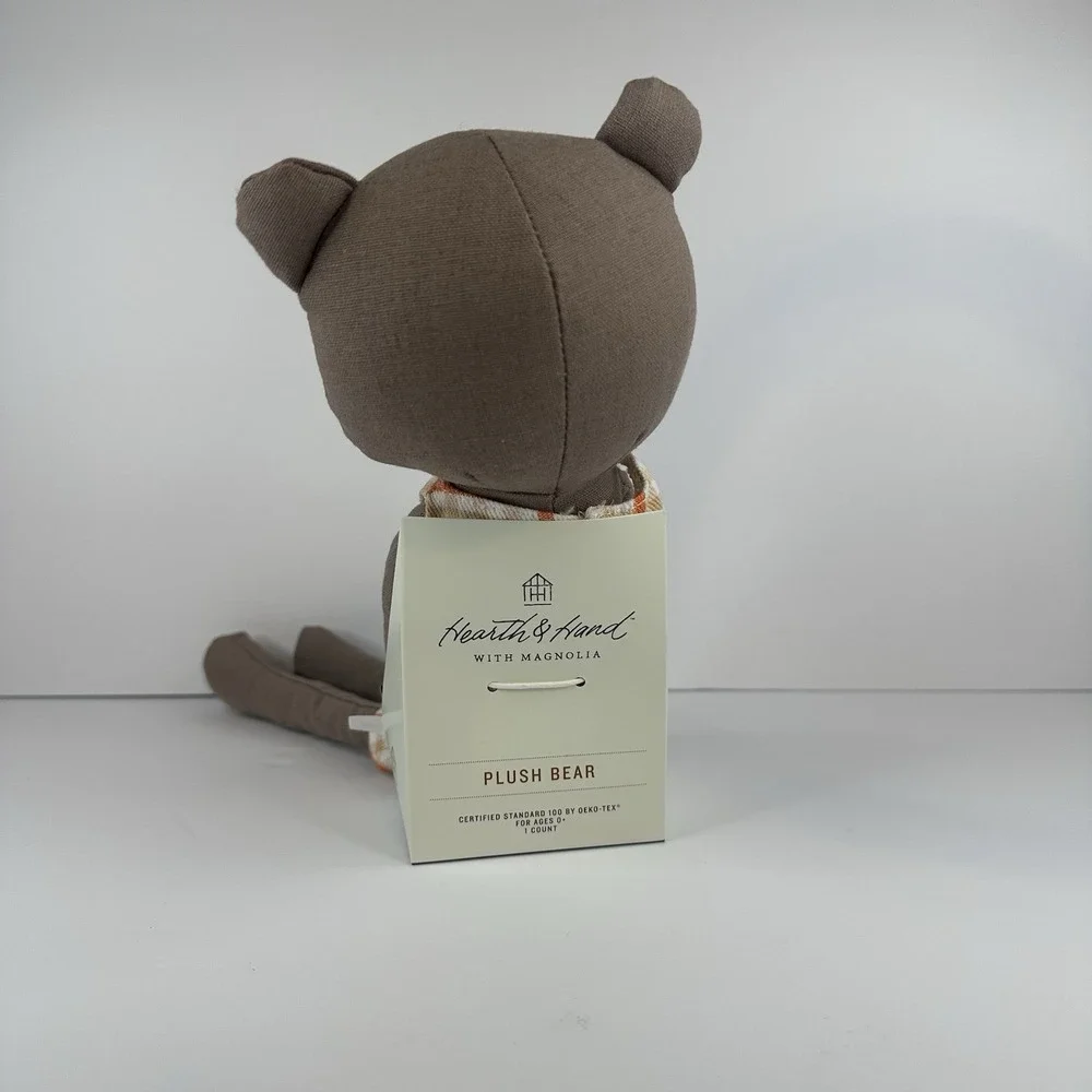 Hearth‎ And Hand Magnolia Bear With Flower Plush Doll Target Toy Summer Spring